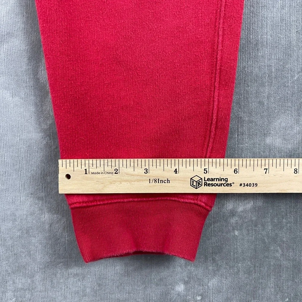 Polo Ralph Lauren Kids Size M 10-12 Red Jogger Sweatpants Pony Logo
